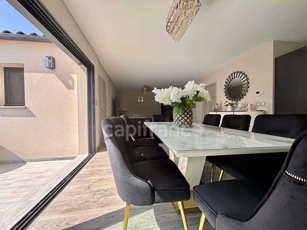 Vente Maison POMÉROLS (34), À VENDRE MAISON CONTEMPORAINE DE PLAIN-PIED P4 , SURFACE TOTALE 120 m2, TERRAIN 370 m2, GARAGE, SECTEUR CALME Pomerols