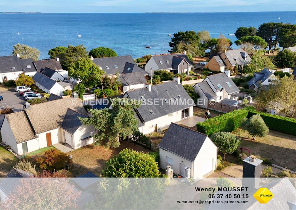 Maison familiale de charme en deuxième ligne de plage à Sarzeau