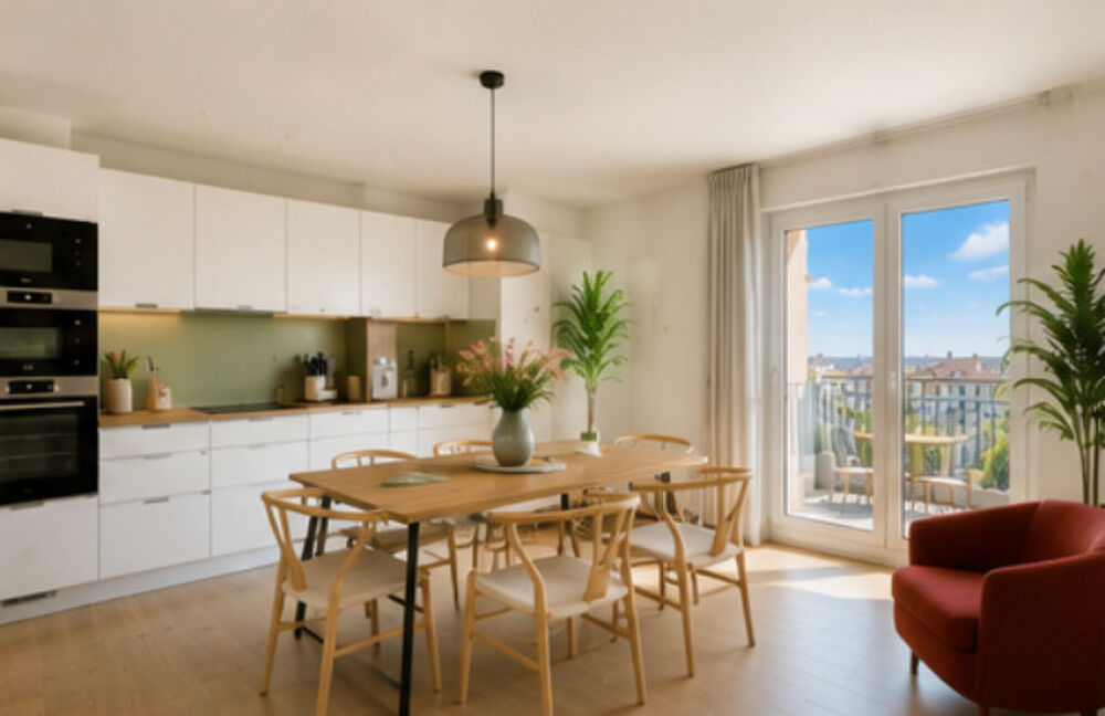 Vente Appartement T3 en étage élevé avec balcon et vue dégagée – À deux pas du marché de Cachan Cachan