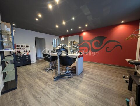 SALON DE COIFFURE AVEC ESPACE COMPLEMENTAIRE A EXPLOITER - CENTRE VILLE DE PLO&Euml;RMEL 44000 56800 Ploermel