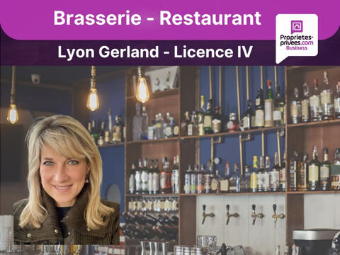 69007  Lyon Gerland - Brasserie 55 couverts , terrasse 16 places 198000 69007 Lyon