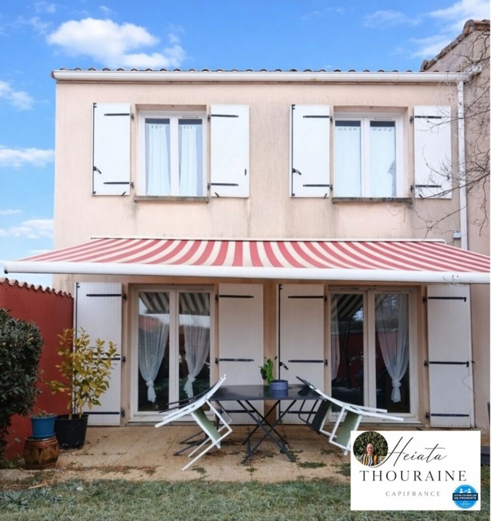 à vendre Niort 79 Maison avec jardin et 2 places de Stationnement privées, proche commodités