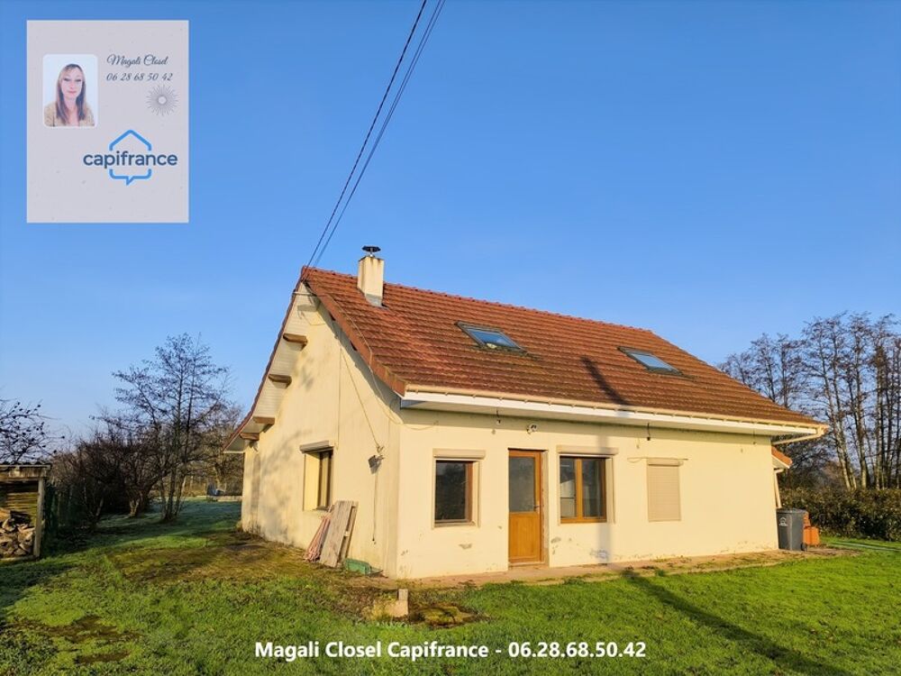 Maison à vendre 5 pièces proche de MERVANS (71)