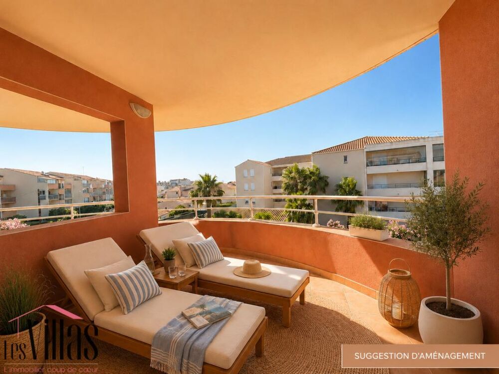 Vente Appartement Appartement rare à Valras-Plage   Volumes, confort et plage Valras plage