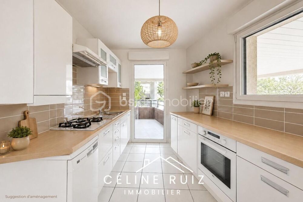 Appartement traversant - double balcon, garage fermé et cellier  Ney/Jardin des Plantes