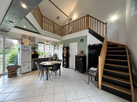   Corps de ferme entirement rnov de 230 m2 - 12 pices - 6  chambres Maison - 12 pice(s) - 230 m