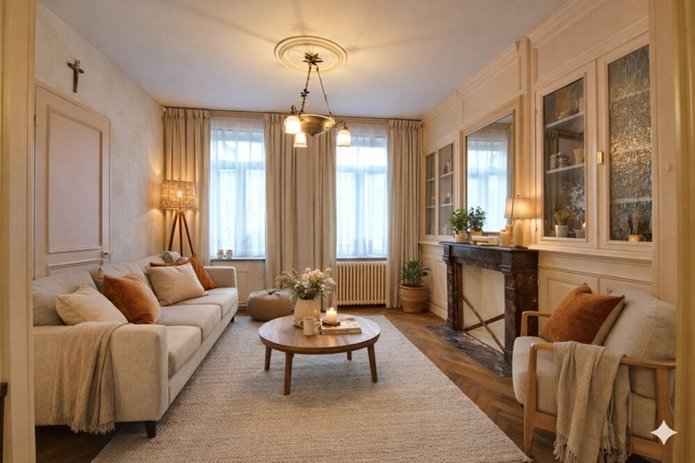 Vente Maison Maison familiale 6 pièces – 163 m² + dépendances – terrain 1000 m² – fort potentiel Mons en baroeul