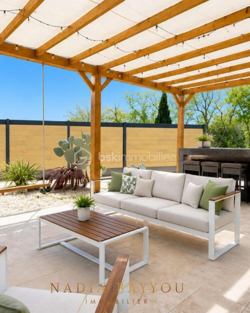 Villa contemporaine 6 pièces de prestige avec piscine et terrasses, un havre de confort et délégance