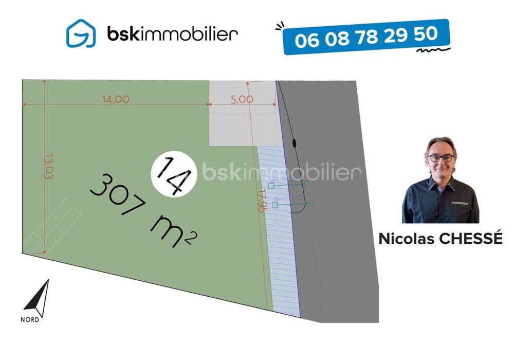 Vente Terrain TERRAIN CONSTRUCTIBLE Saint antoine du rocher