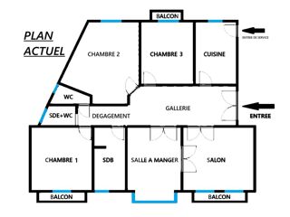  Appartement � vendre 5 pi�ces 135 m�
