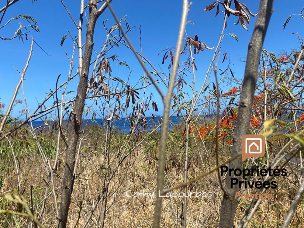Vente Terrain EXCLUSIVITÉ : TERRAIN TOURISTIQUE AVEC VUE MER EXCEPTIONNELLE, BOUILLANTE-Guadeloupe Bouillante