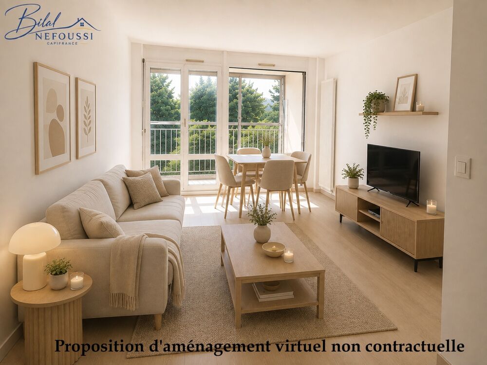 Appartement T3 lumineux dans une résidence calme  Lyon 5 Champvert