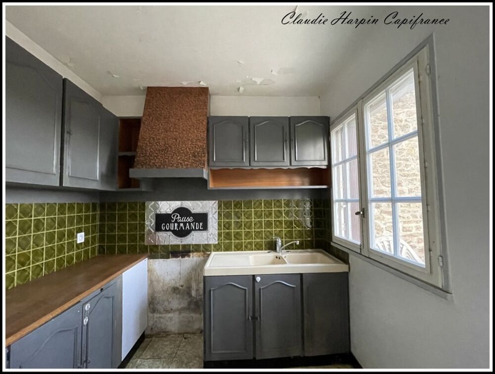 Vente Maison Dpt  (79), à vendre CLAVE :  maison P6 de 133.19 m² - 4 ch - dépendances - Terrain de 17 hectares, forage Clave