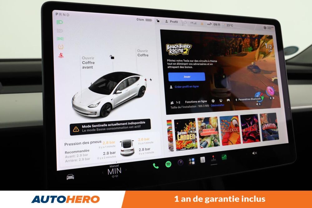 Model 3 Autonomie Standard Plus RWD 60 kWh 275 ch 2021 occasion 92130 Issy-les-Moulineaux