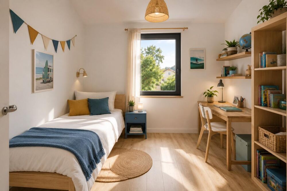 EMPLACEMENT IDÉAL - Villa T5 + jardin, parking
