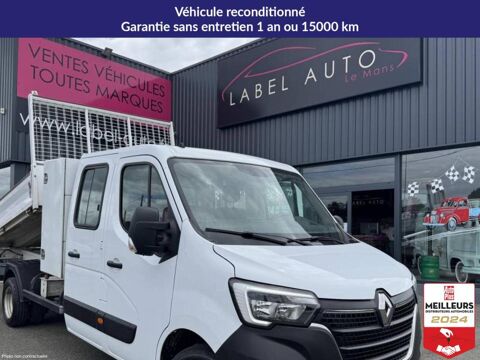 Renault Master 3T5 DOUBLE CABINE 6PL BENNE + COFFRE RJ 2.3 2023 occasion Lavau 10150