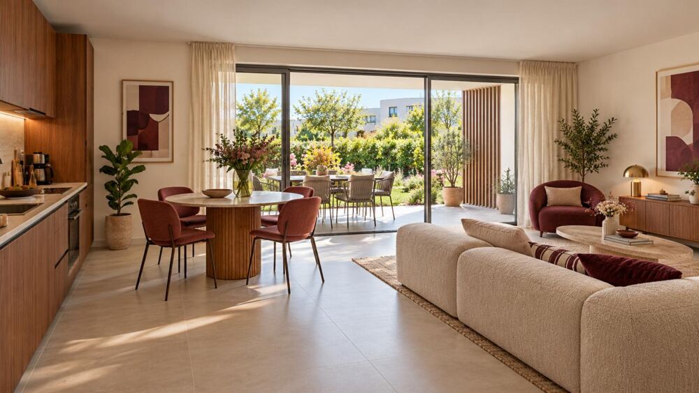 Vente Appartement EYSINES – T3 DE 64 M² AVEC JARDIN PRIVATIF + 14 M² DE LOGGIA + PARKING Eysines