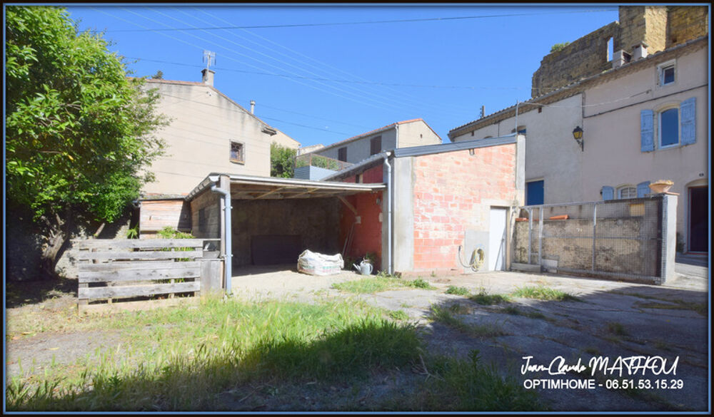 Vente Maison A vendre Maison de village T4 121m2 3 chambres, un jardin et un espace ferm pour garage et atelier Castelnaudary