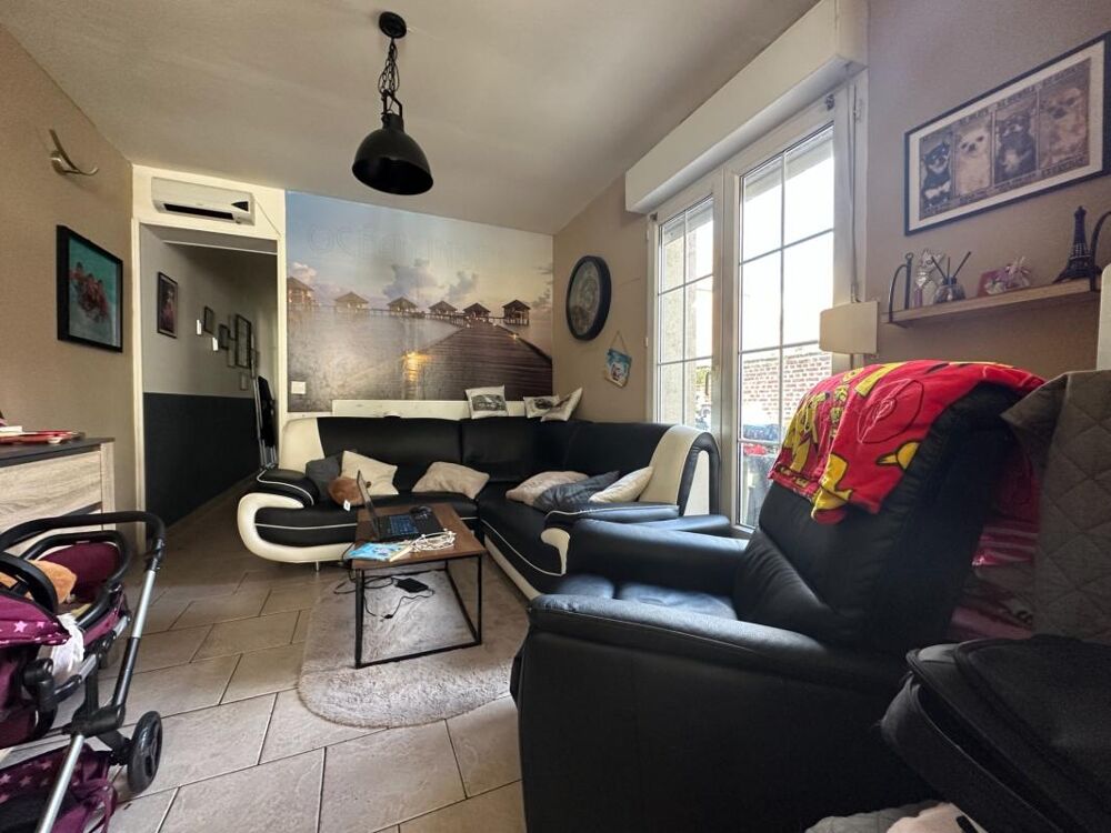MAISON VENDUE LOUEE, 2 CHAMBRES, BUREAU, JARDIN