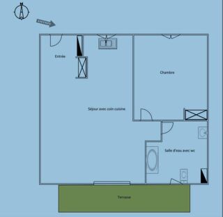 Appartement à vendre 2 pièces 51 m²
