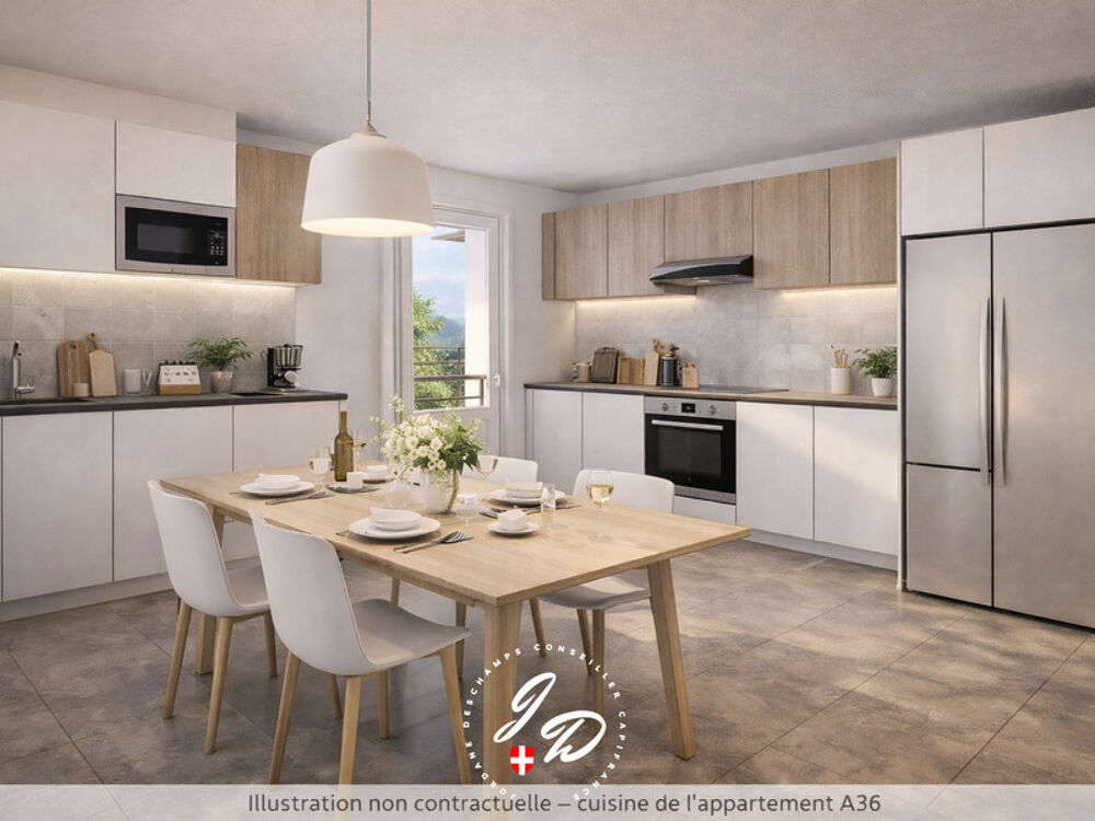 Vente Appartement T3 neuf avec balcon – Éligible PTZ – Cognin ? Cognin