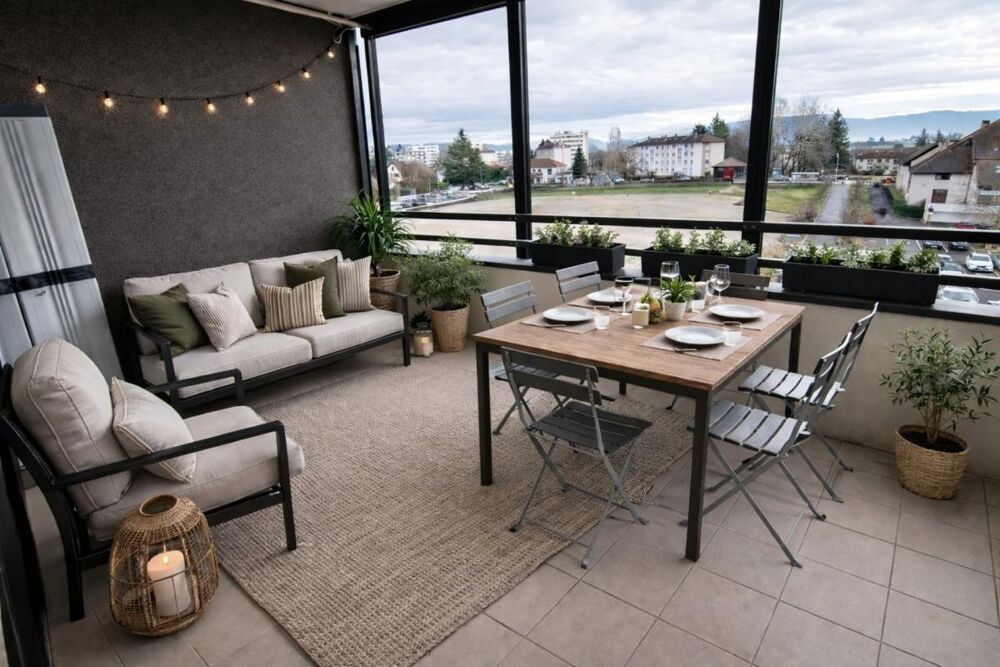 Appartement traversant de 133 m² dans le Parc Jean-Monnet au coeur de Saint-Genis-Pouilly