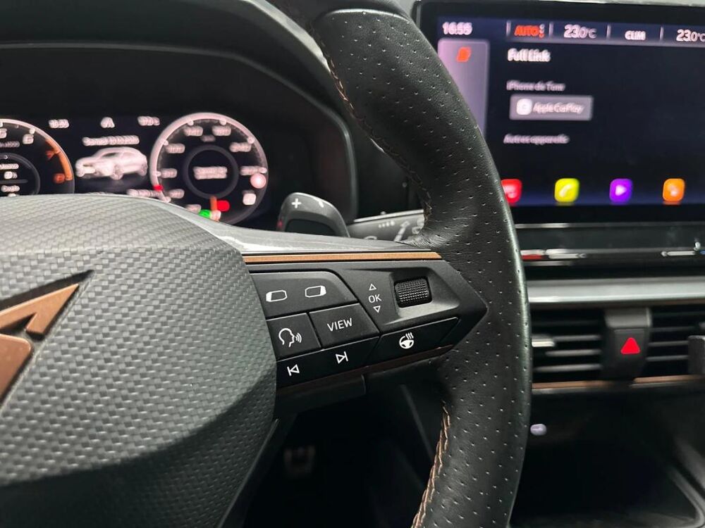 Formentor 1.5 TSI 150 CH DSG – VOLANT CHAUFFANT CAM&Eacute;RA CARPLAY CUPRA F 2022 occasion 73000 Chambery