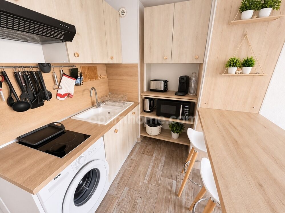 Appartement rénové 30m2 - parking privatif - faibles charges - LE CAP D'AGDE (34)