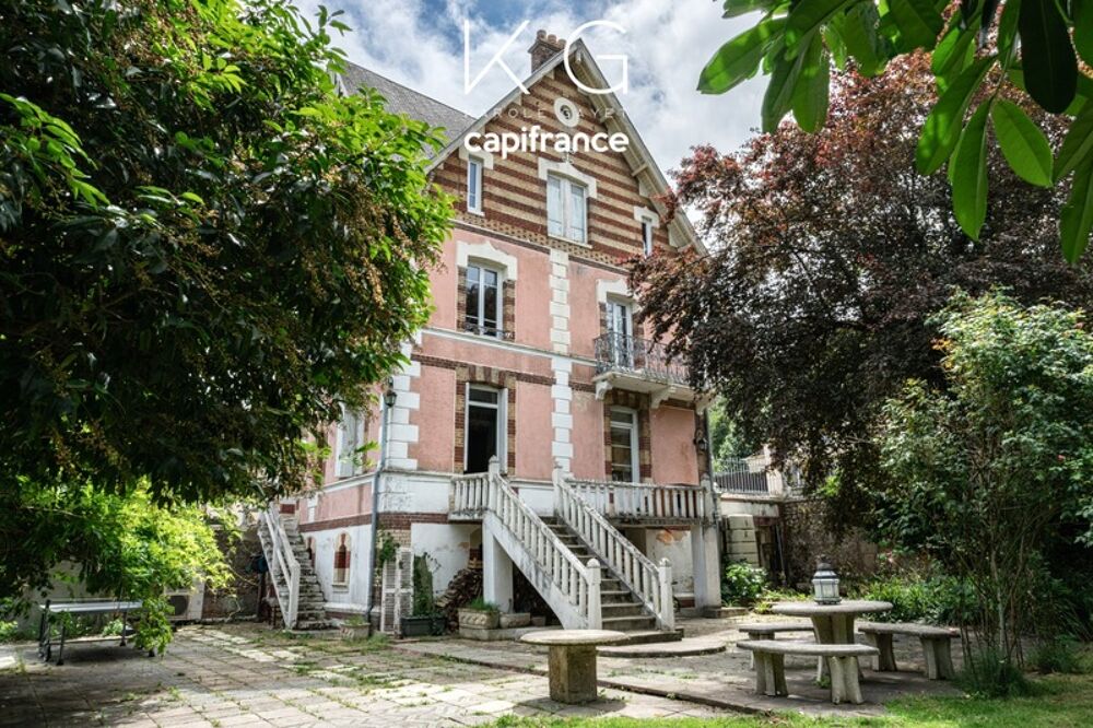 Proche Honfleur très belle maison de maître à vendre 232 m², 5 chambres, jardin clos et arboré de 1 539 m²
