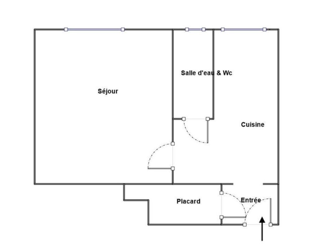 Location Appartement Studio de 25m2 à louer sur Bagneux Bagneux