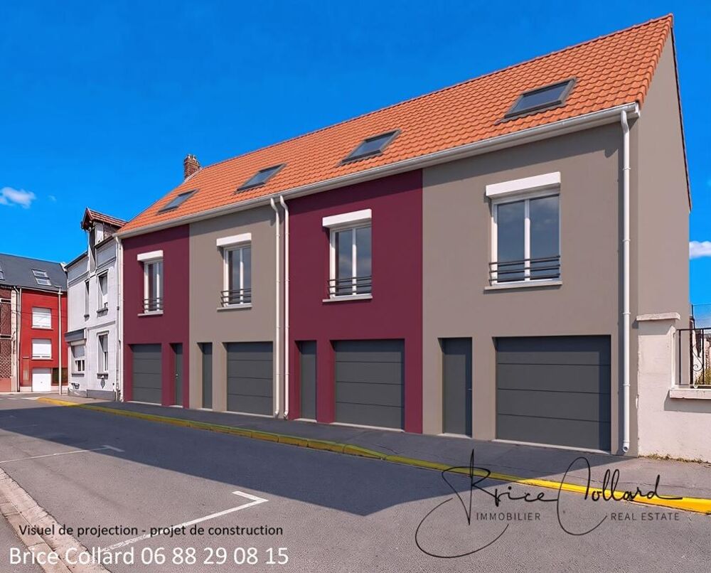 Vente Maison 60100 CREIL Maison individuelle + pièces de stockage et garage (projet possible de construction) Creil