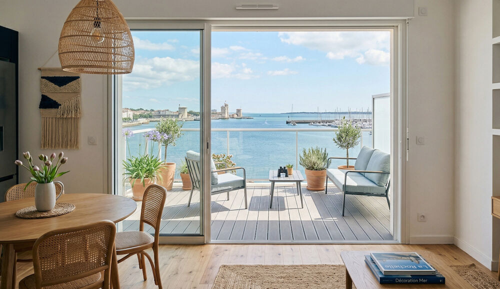 Vente Appartement 3 PIECES, VUE MER, BALCON, PARKING La rochelle