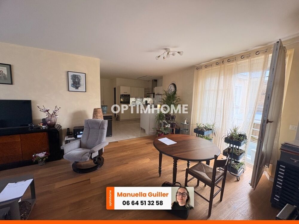 DIEPPE CENTRE  Appartement 71,67 m² avec ascenseur, 2 parkings et plage à pied