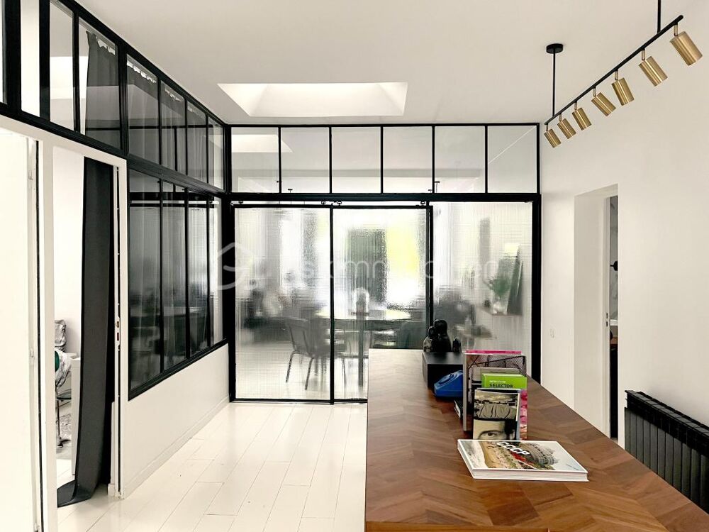 Vente Maison Maison d'architecte avec piscine intérieure – Montreuil (quartier Signac – Murs à Pêches) Montreuil