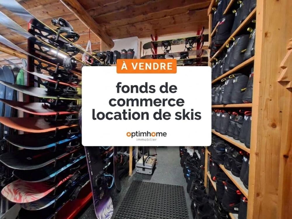   À VENDRE exclusivité - Fonds de commerce de location de matériel de ski- Station de Chabanon (Alpes-de-Haute-Provence - 04) 