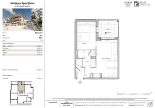  Appartement à vendre 2 pièces 42 m²