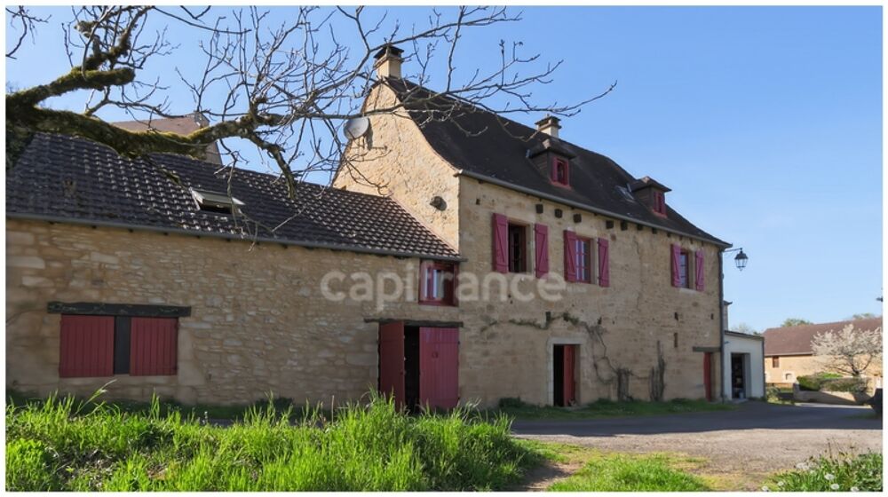 Maison de caractère avec vue château  Milhac