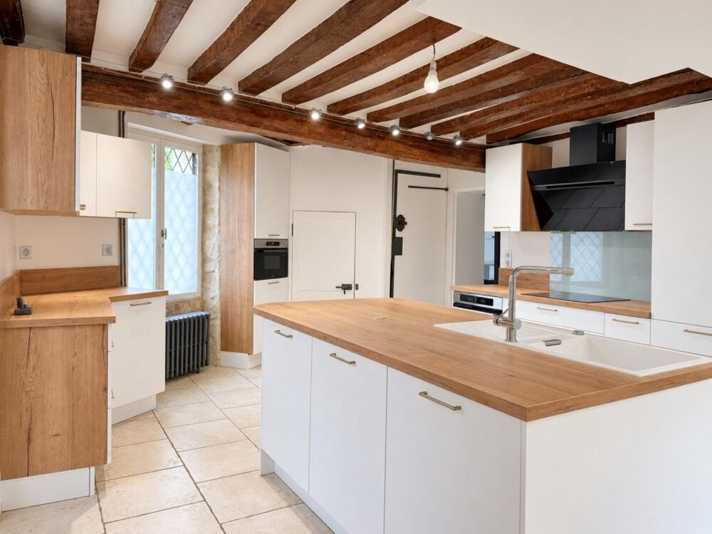 Maison de charme à Presles  3 chambres, décoration industrielle, terrasse et jardin