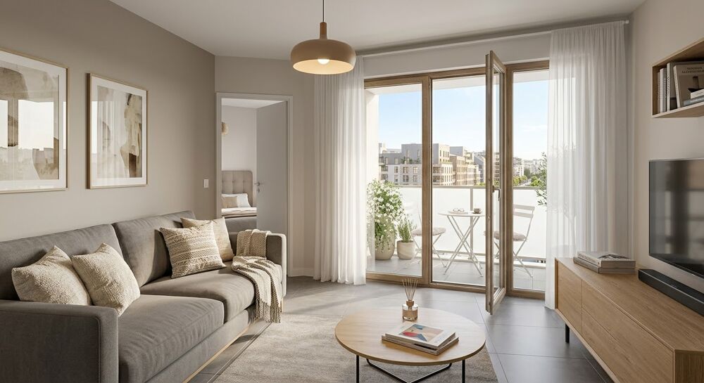 Vente Appartement - T2 au DERNIER ETAGE avec BALCON, PARKING, TRÈS PROCHE TRAMWAY - Bezons