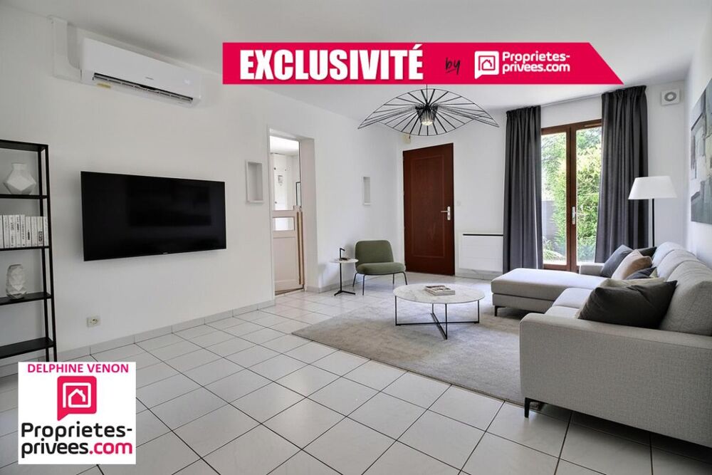 Exclusivité - Maison de plain-pied climatisée classe énergie C à 2 pas des commodités à Saint Martin D Abbat