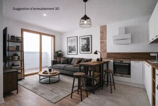  Appartement à vendre 2 pièces 46 m²