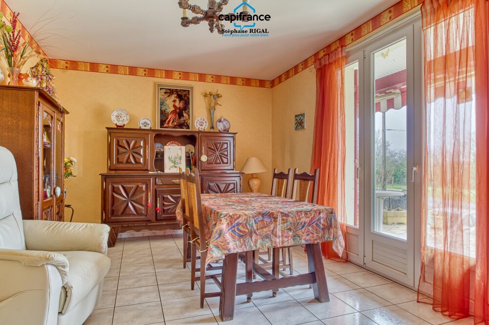 Maison à vendre 5 pièces CASTILLONNES (47) Maison de 85m2 habitables sur un terrain de 1257m2