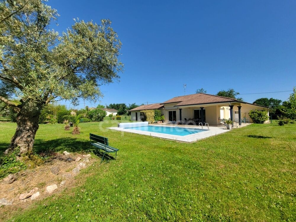 Plain-pied 3 chambres · Piscine au sel · Chauffage au sol