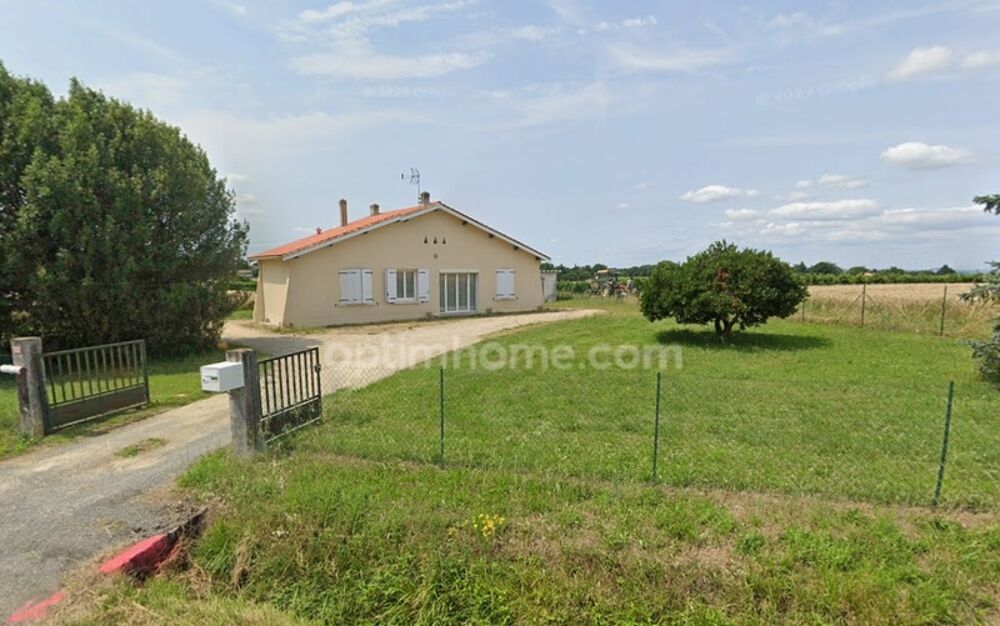 Maison de plain-pied avec vue sur les champs, près de 2 000 m² de terrain NERIGEAN (33)