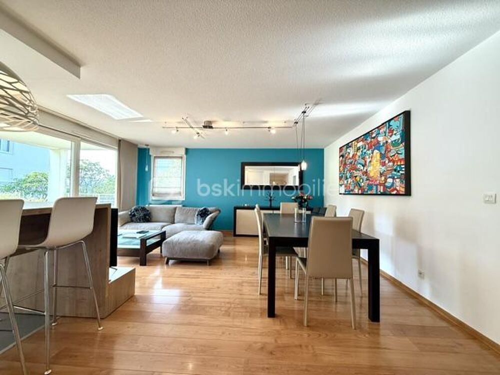 Superbe 4 pièces de 88 m² avec terrasse vue sur parc, résidence de standing