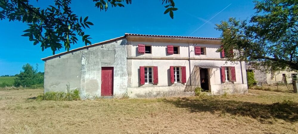 Maison à vendre 4 pièces + grange SAINT CHRISTOPHE DE DOUBLE (33)