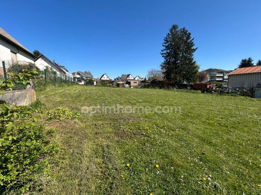 Vente Terrain HEIMSBRUNN, quartier rsidentiel, terrain de construction 10ares, libre d'architecte et de constructeur Heimsbrunn