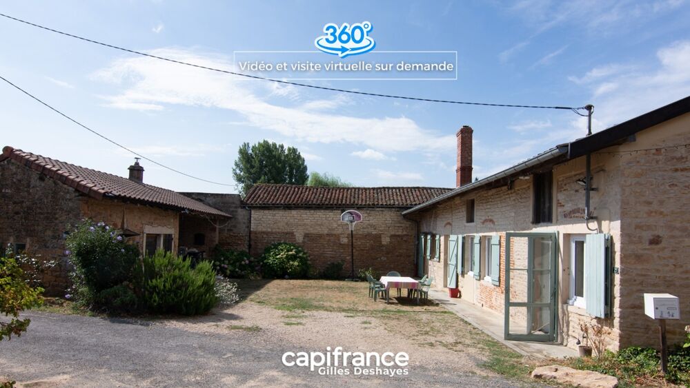 MAISON ANCIENNE EN PIERRE DE PLAIN-PIED  133 M²  DÉPENDANCE