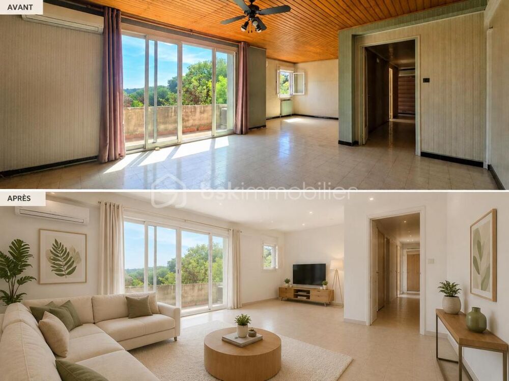 Vente Maison Rare à Nîmes – Maison familiale 4 chambres sur 860 m² de terrain arboré Nimes