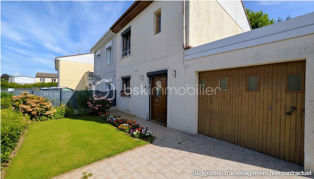 Vente Maison maison 3 chambres, garage 2 voitures et grand jardin Sallaumines